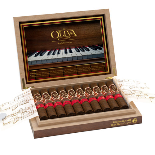 Oliva - Serie V Melanio - Gran Toro - Limited Edition 2024 - Box of 10 Cigars Oliva - Serie V Melanio - Gran Toro - Limited Edition 2024 - Box of 10 Cigars