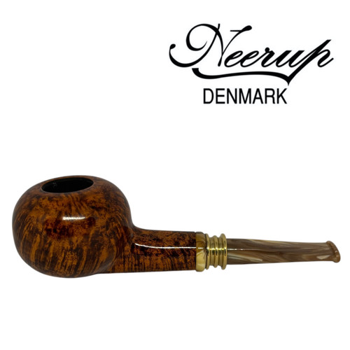 Neerup - Classic Series -  Gr 5 - Straight Apple - 9mm Filter Pipe Neerup - Classic Series -  Gr 5 - Straight Apple - 9mm Filter Pipe