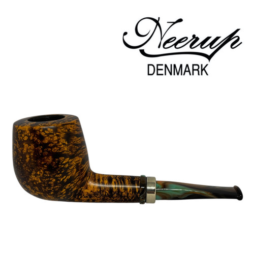 Neerup - Classic Series -  Gr 5 - Straight Billiard - 9mm Filter Pipe Neerup - Classic Series -  Gr 5 - Straight Billiard - 9mm Filter Pipe