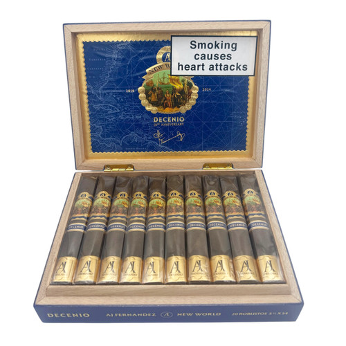 A J Fernandez - New World Decenio - Toro - Box of 20 Cigars - GQ