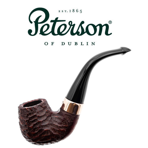Peterson - Christmas 2025 -221 9mm Filter - Rustic Copper Mount - P-Lip Pipe