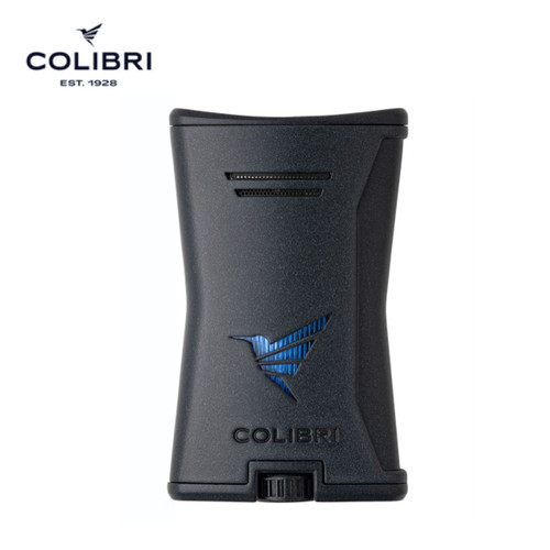 Colibri - Slim Single Jet Lighter - Black