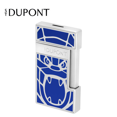 S.T. Dupont - Slimmy - Jet Torch Lighter-  Orlinski Blue