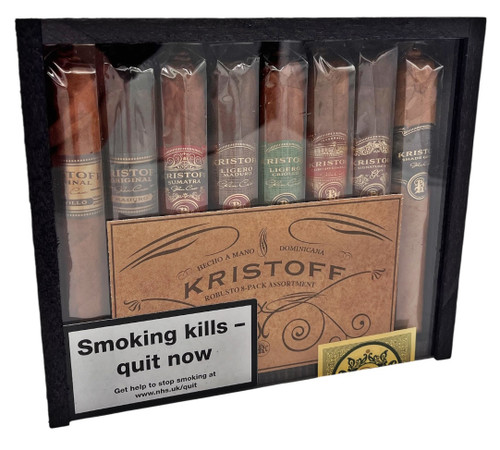 Kristoff - Robusto Sampler - Box of 8 Cigars