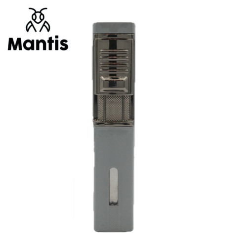 Mantis - Altis Single Flame Jet Lighter - Cool Grey