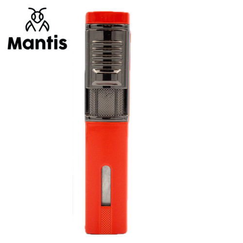 Mantis - Altis Single Flame Jet Lighter - Mantis Vermilion