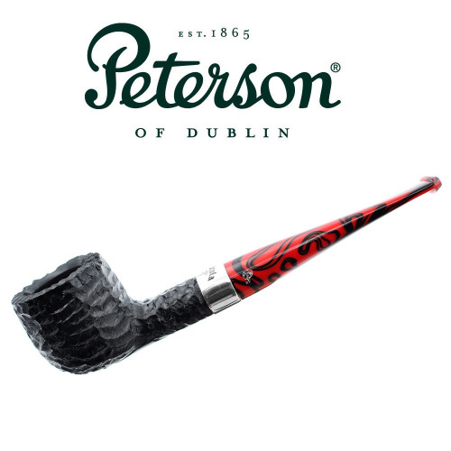 Peterson - Dracula Rusticated 608 - Pipe