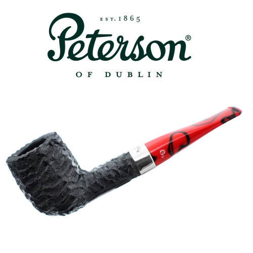 Peterson - Dracula Rusticated 107 - Pipe