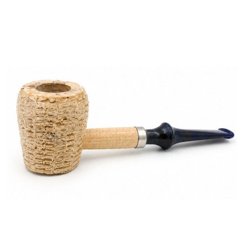 Missouri Meerschaum - Big Boy - Blue Mouthpiece -  Corn Cob Pipe