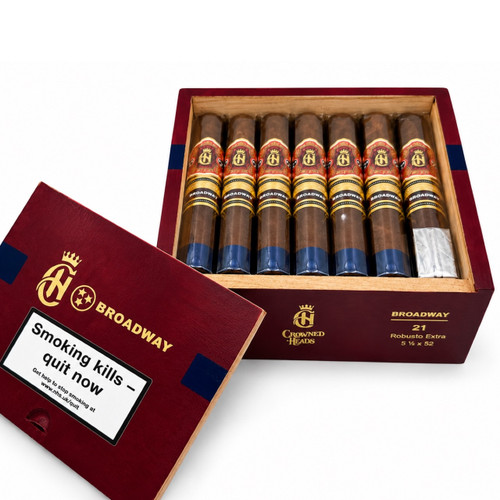Crowned Heads - Broadway - Robusto Extra - Box of 21 Cigars