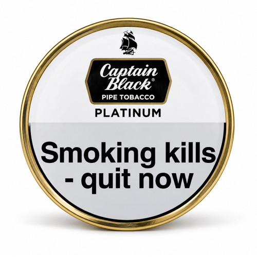 Captain Black  - Platinum - 50g Tin Pipe Tobacco