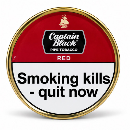 Captain Black  - Red - 50g Tin Pipe Tobacco