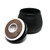 Chacom -  Black Ceramic Tobacco Jar -  Medium