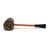 Erik Nording - Sailor Pipe - Aluminium Briar Lined - Orange Churchwarden