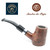 Vauen -  Mastro De Paja Design - Smooth 115  - 9mm Filter Pipe