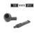 Alfred Dunhill - Shell Briar - 3 204 - Group 3 - Bulldog with Silver Band - White Spot