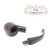 GQ Tobaccos - Truffle Briar - Banded Bent Billiard Pipe