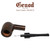 Genod - Brown Briar Straight Large Billiard Pipe