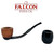 Falcon - Bent Hunter Stem & Bowl Set - Dover Hunter & Billiard Bowl