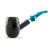 Missouri Meerschaum - Raven - Bent  Corn Cob Pipe