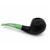Eldritch -  Author - Black Sandblast - Jade Stem - Pipe