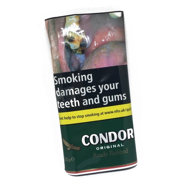 Condor Pipes Condor Ready Rubbed 50g - GQ Tobaccos