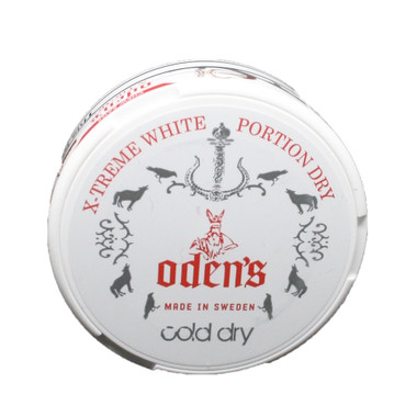 Odens - X - Treme White Cold Dry - Tobacco Chew Bags - 22mg - GQ