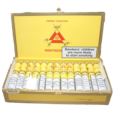 Montecristo - Petit Tubos - Box of 25 Cigars - GQ Tobaccos