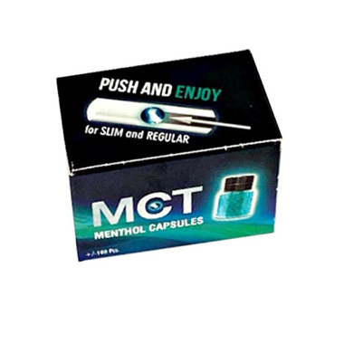 menthol capsule cigarettes MCT -100 Menthol Loose Capsules (Insert in Filter)