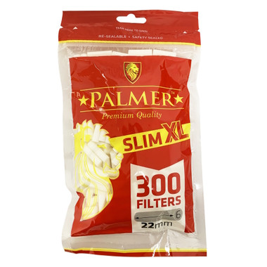 extra long cigarette filters Palmer - Slim Extra Long Tips - 300 Filters