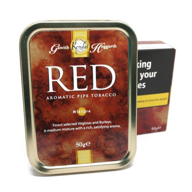 Gawith & Hoggarth - RED Aromatic - Pipe Tobacco 50g Tin