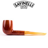 Savinelli - Oscar Lucite 128 - Yellow Stem Pipe