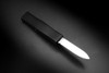 Rostfrei Mini Automatic OTF Knife Satin Blade w/ Black Aluminum Handle 