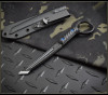 RMJ Tactical 3V Stabby Guy Hand Textured  w/ Kydex and Discreet Carry Concepts Clip