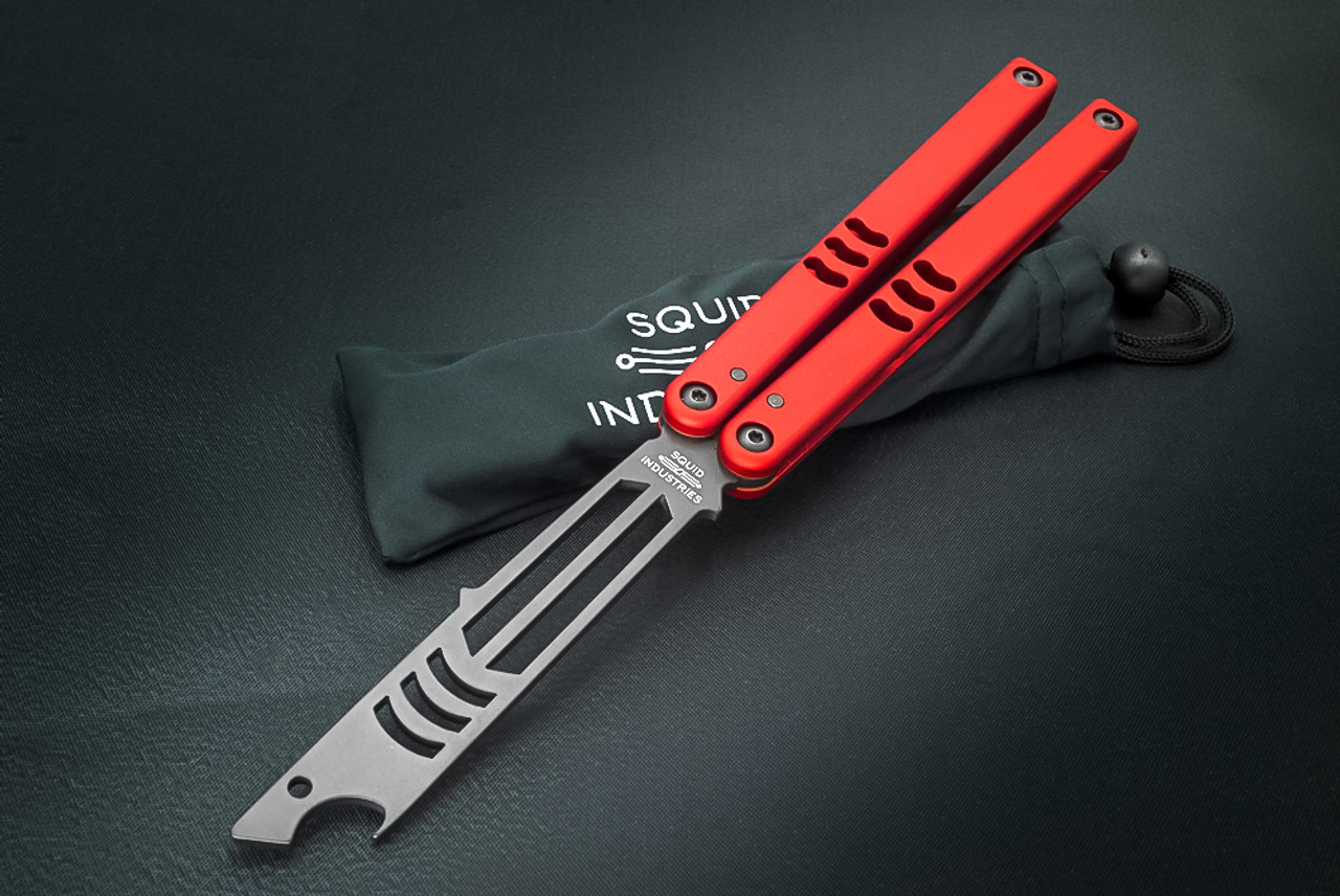 日本未発売】 バタフライナイフトレーナー SquidIndustries Squiddy