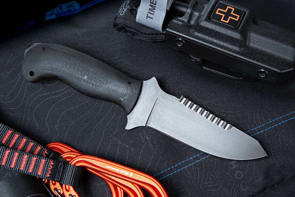 Winkler Knives Utility Crusher w/ Lined Boltaron Sheath and A Micarta Welt Tactical Elements Inc