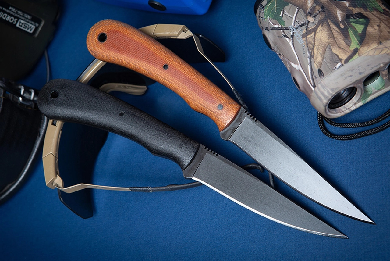 Winkler Knives Operator w/ Lined Boltaron Sheath and Leather Cover