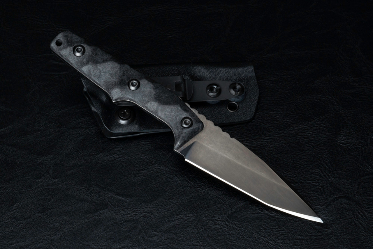 Bawidamann Blades Custom Thick Huginn Slicer Grind Black Mirror Coating ...