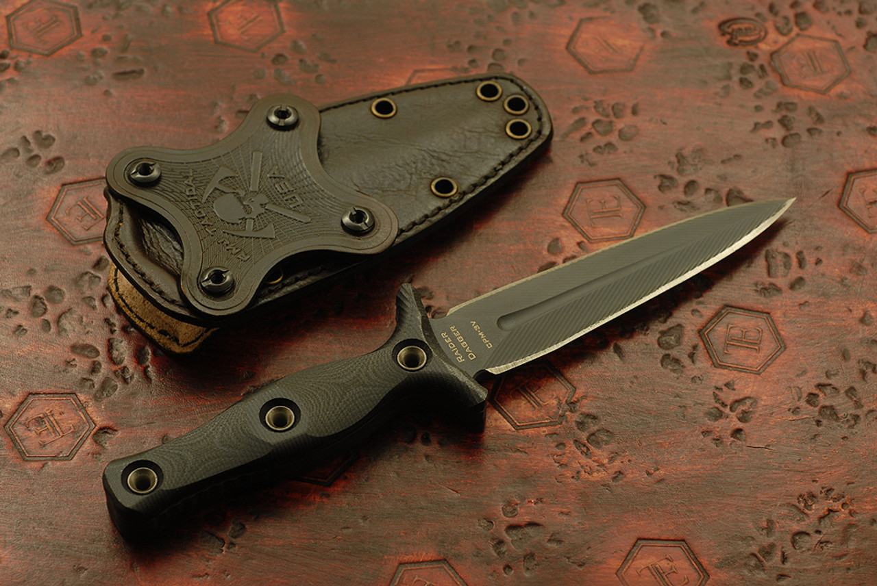 RMJ Tactical Raider Dagger with Hybrid Sheath Tactical Elements Inc