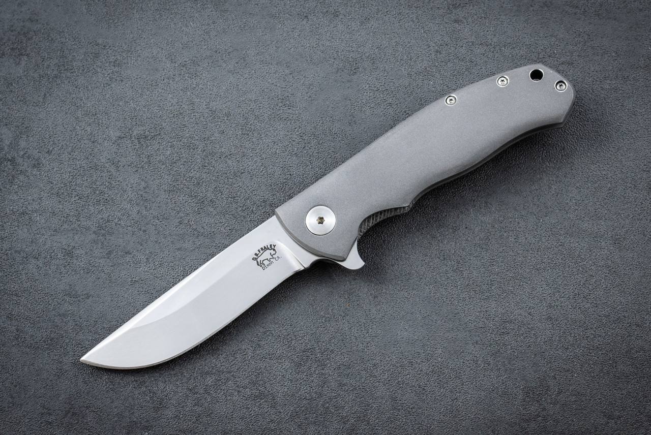 DB Fraley Torrent Frame Lock #11 Flipper Knife MagnaCut Satin