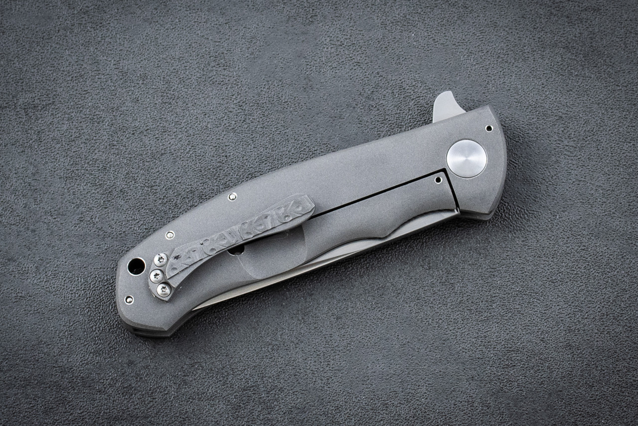 DB Fraley Torrent Frame Lock #11 Flipper Knife MagnaCut Satin