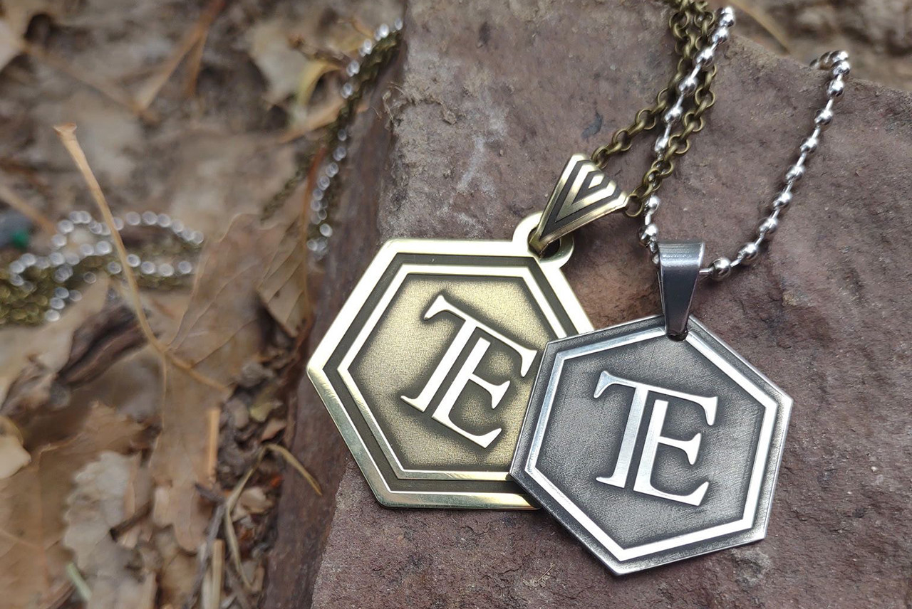 Audra Draper TE Hexagonal Pendant w/ Bail