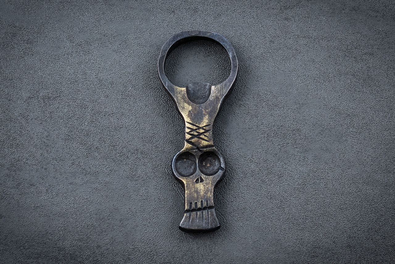 Mace Vitale Hand Forged CHET Tool Knuckle Bottle Opener - 06