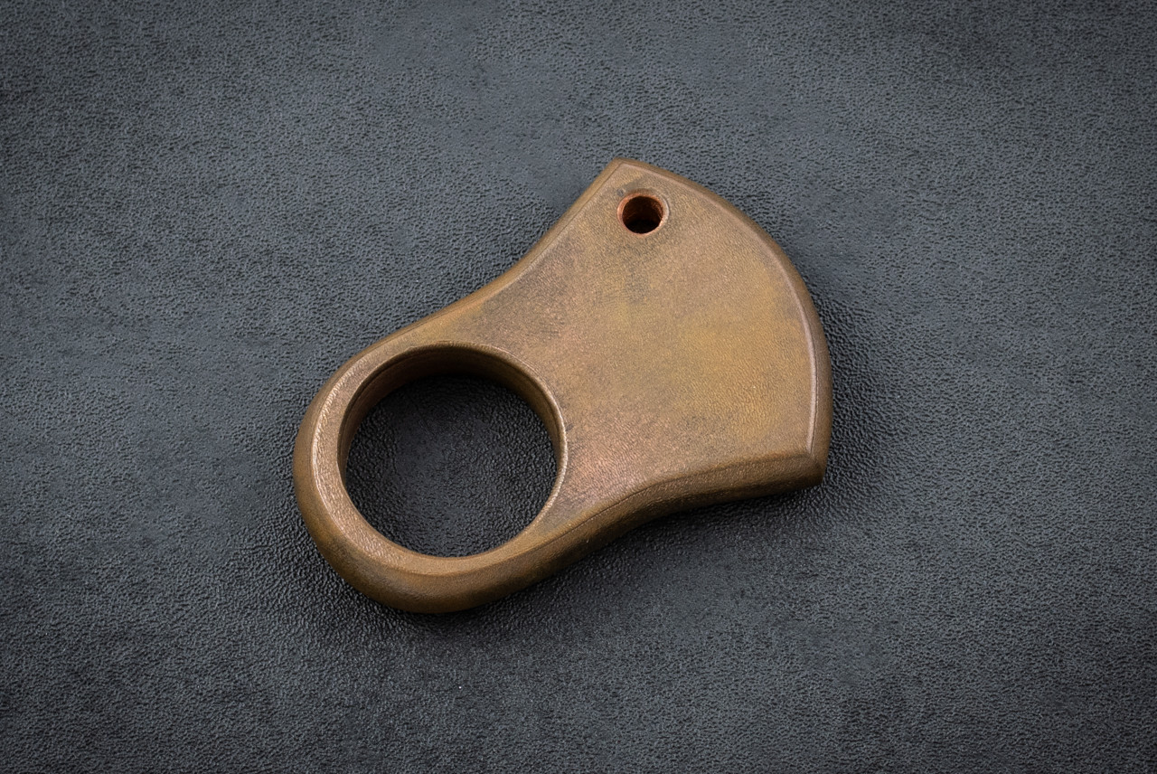 PBJ Handmade Knives Bell Ringer Copper Knuckle