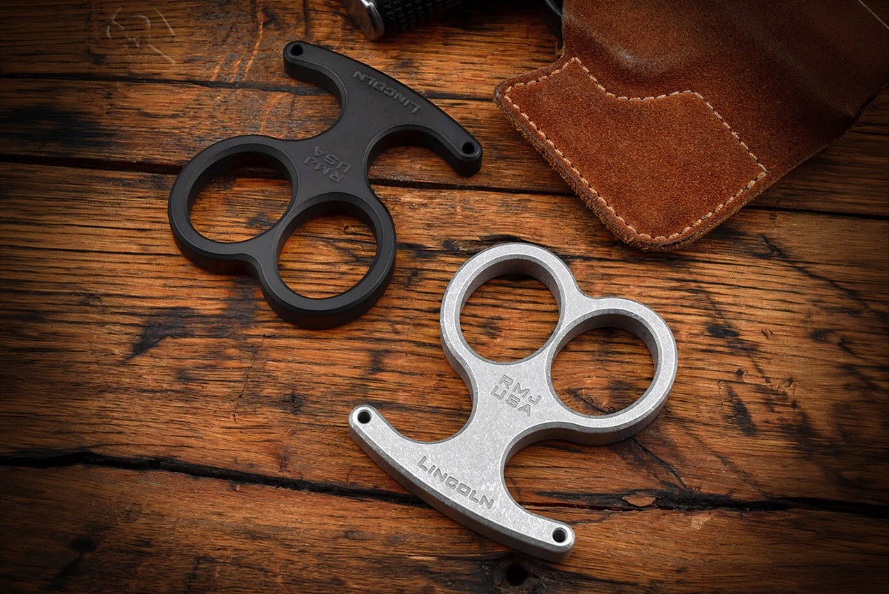 RMJ Tactical Lincoln Two Finger Aluminum Knuckles