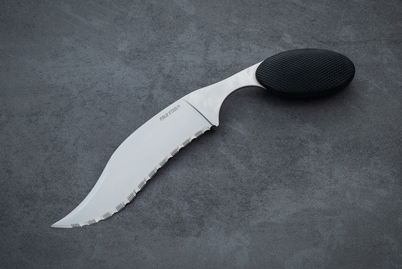 Cold Steel Desperado Sample Fixed Blade Knife w/ Kraton Handle and Sheath