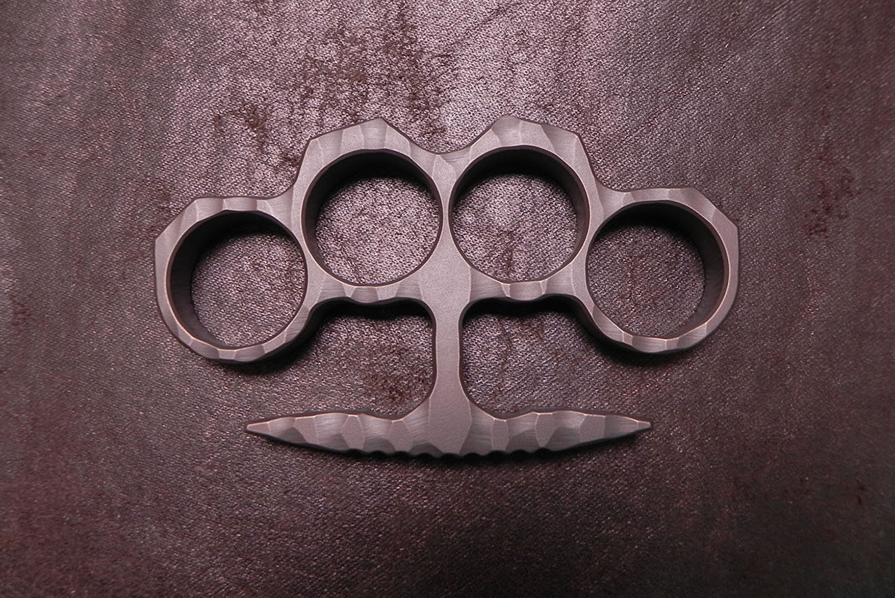 Raidops CNK12 Nuke TK 110 Titanium Knuckle Dark Brown Finish