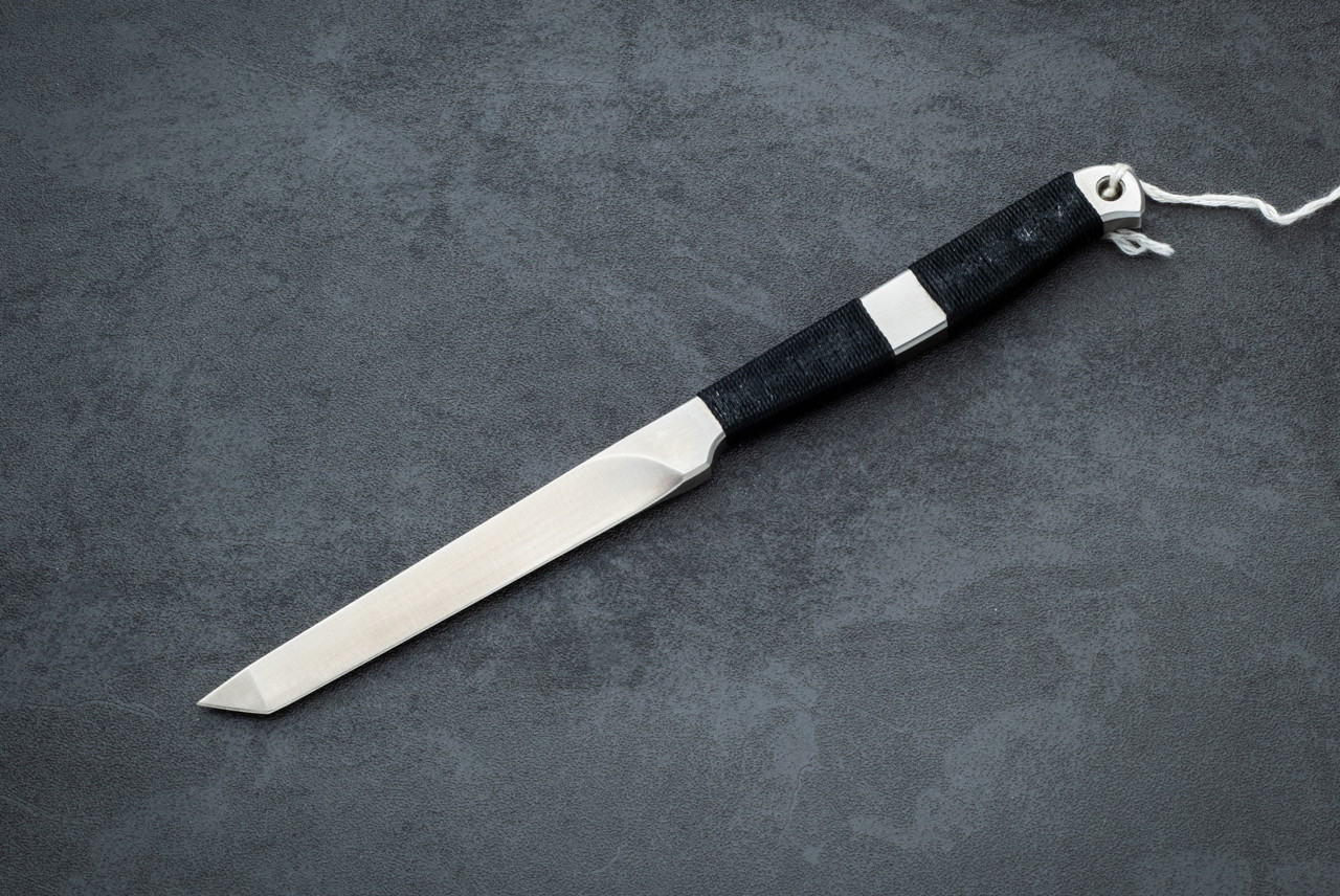 Barry Dawson Chism Fixed Blade Knife Tanto Sample