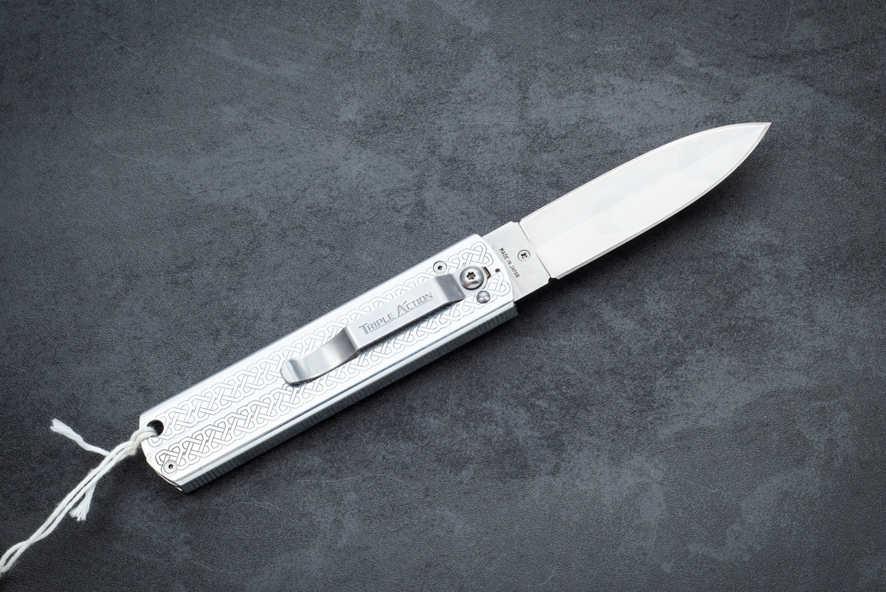 エフォール3 スティール　TRIPLEIGHT effort3 steel Cold Steel Triple Action Spear Point Sample