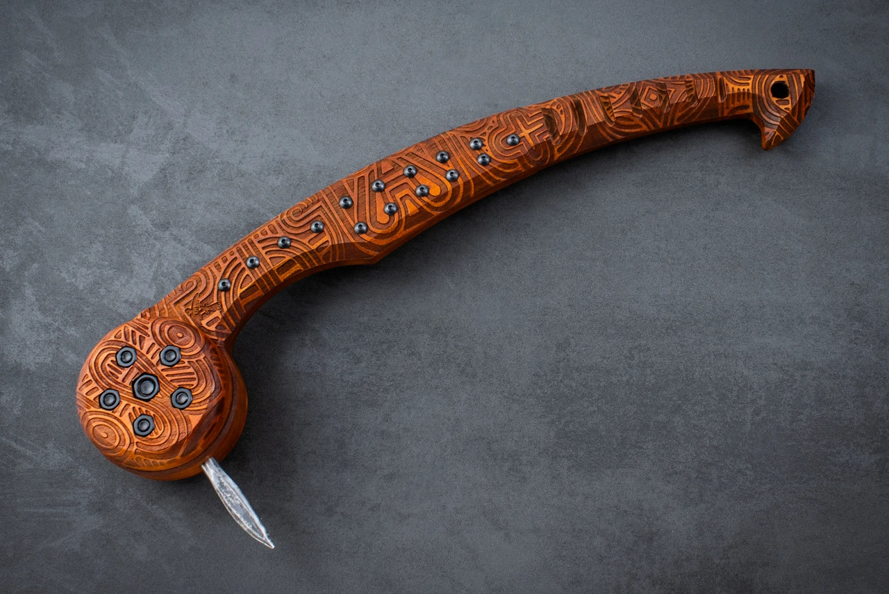 RMJ Tactical Gold Point Forge Ball Club w/ Spike 